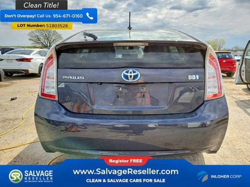 Used 2012 Toyota Prius Three w/ Preferred Accessory Pkg FWD image 8