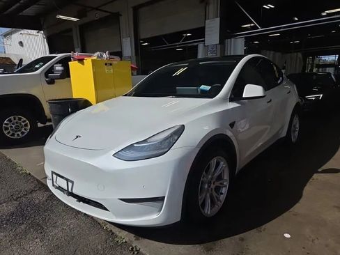 Used 2021 Tesla Model Y Long Range AWD/4WD image 1