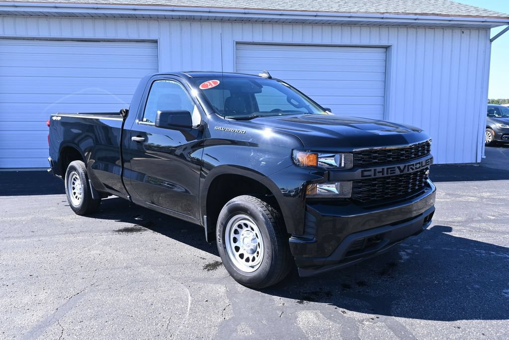 Used 2021 Chevrolet Silverado 1500 W/T w/ WT Value Package AWD/4WD image 14