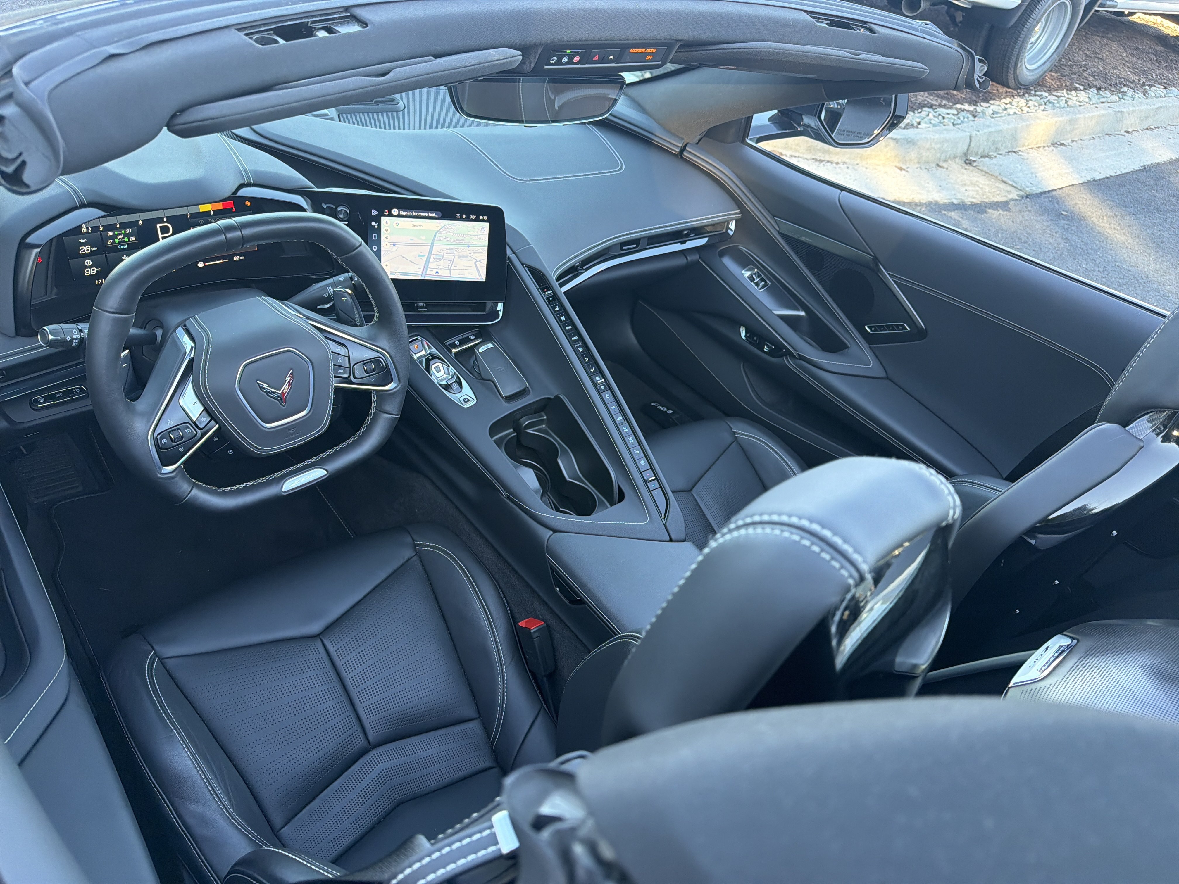 Used 2025 Chevrolet Corvette Z06 w/ Stealth Interior Trim Package RWD image 30