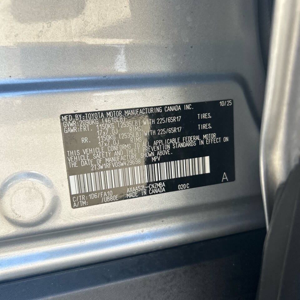 Used 2025 Toyota RAV4 XLE w/ Convenience Package FWD image 43