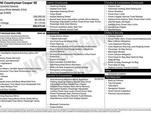 Certified 2025 MINI Cooper Countryman SE w/ Comfort Package Max image 12