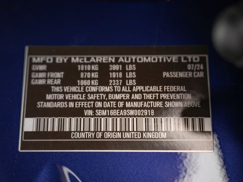 Used 2025 McLaren Artura Spider RWD image 25