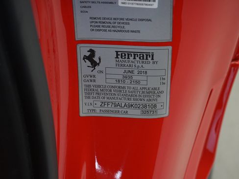 Used 2019 Ferrari 488 GTB RWD image 27