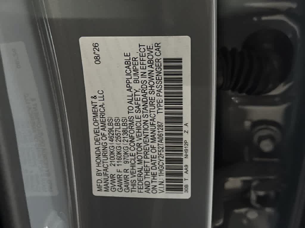 New 2026 Honda Accord Sport image 28