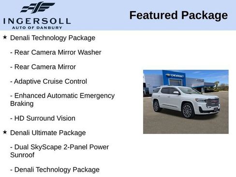 Used 2021 GMC Acadia Denali w/ Denali Ultimate Package AWD/4WD image 15
