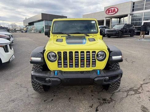 Used 2023 Jeep Wrangler Unlimited Rubicon 4xe w/ Cold Weather Group image 2