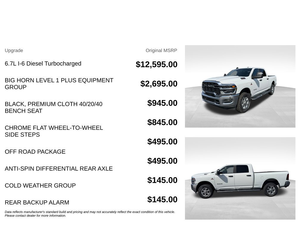 Used 2025 RAM 2500 Big Horn AWD/4WD image 5