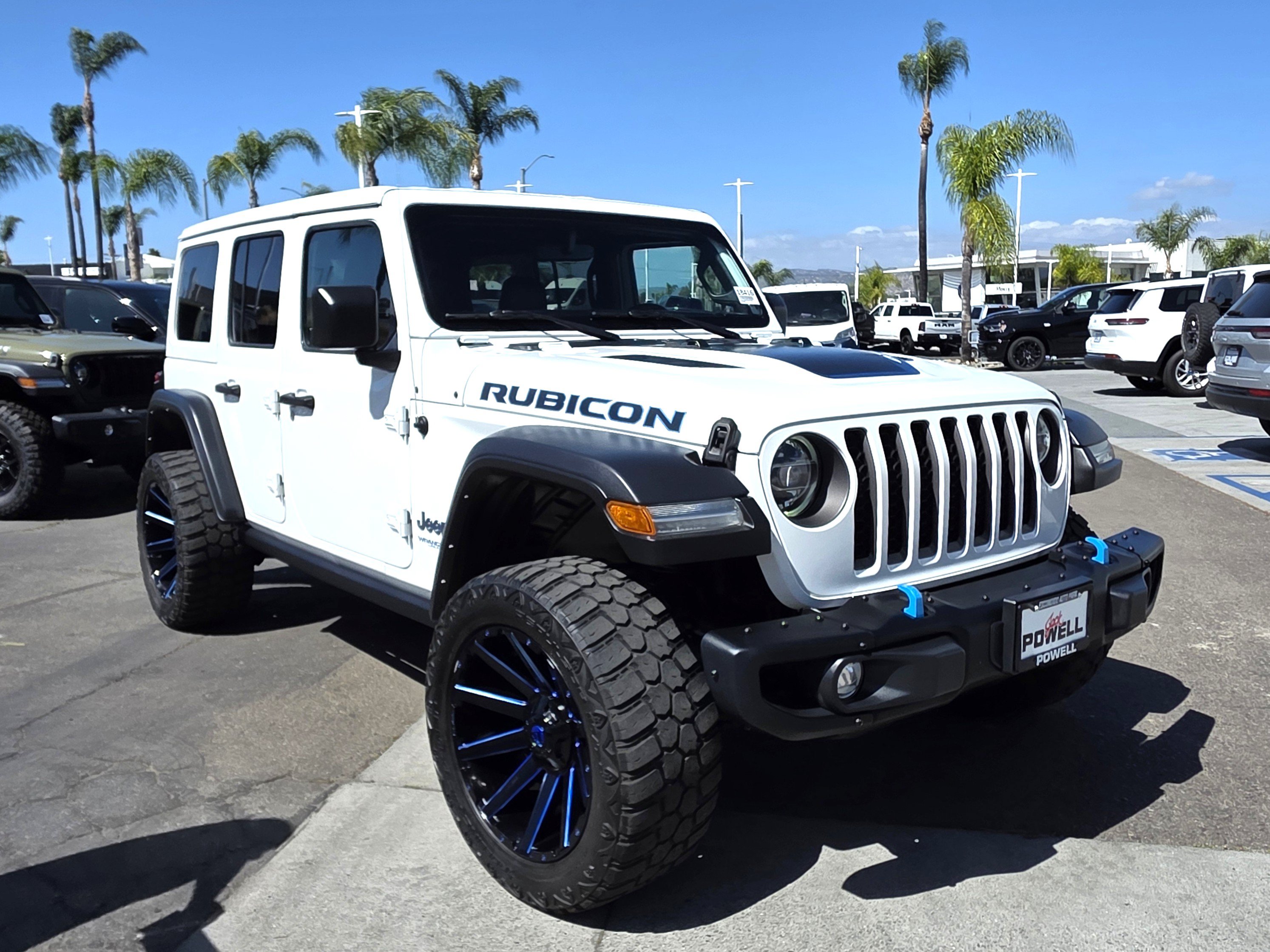 Used 2021 Jeep Wrangler Unlimited Rubicon 4xe w/ Steel Bumper Group AWD/4WD image 6