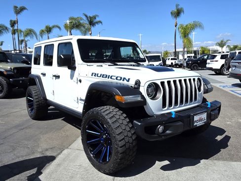 Certified 2021 Jeep Wrangler Unlimited Rubicon 4xe w/ Steel Bumper Group AWD/4WD image 6
