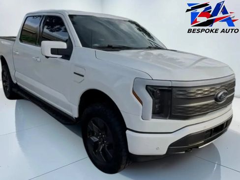 Used 2022 Ford F150 Lightning Lariat w/ Tow Technology Package AWD/4WD image 2