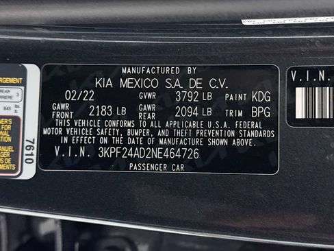 Used 2022 Kia Forte LXS FWD image 37