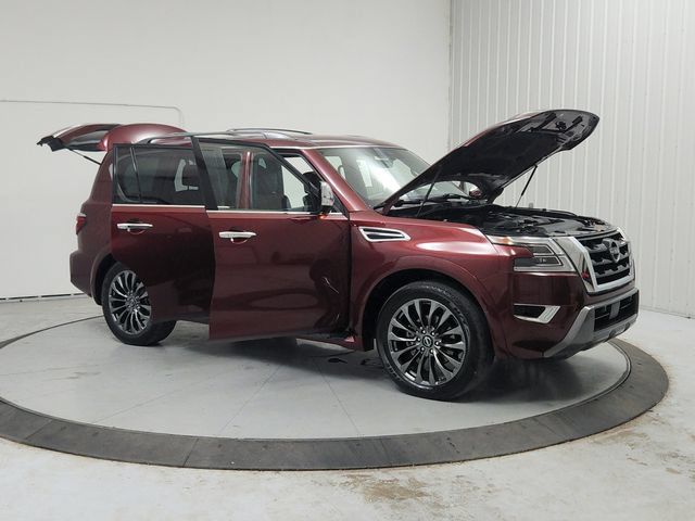 Used 2023 Nissan Armada Platinum w/ Captain's Chairs Package RWD image 9