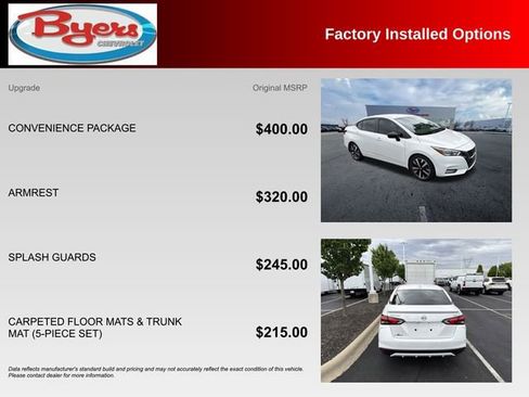 Used 2021 Nissan Versa SR w/ Convenience Package FWD image 10