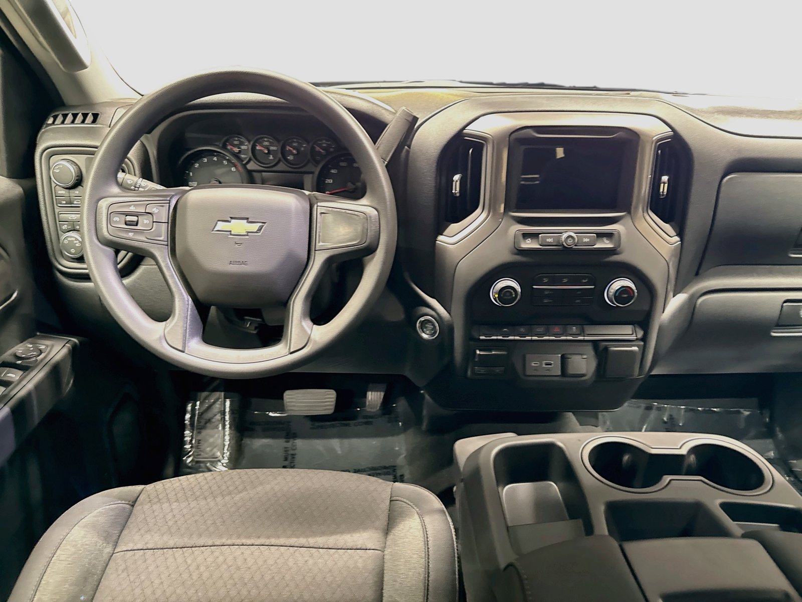 New 2026 Chevrolet Silverado 1500 Custom w/ Turbomax Blackout Package AWD/4WD image 24