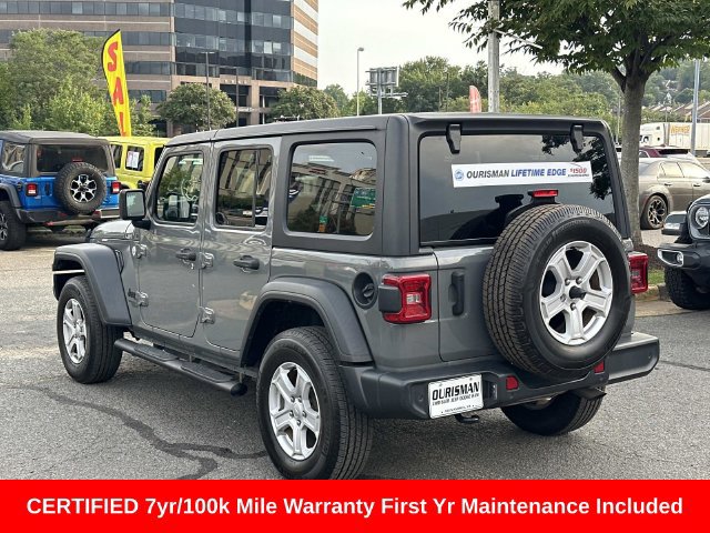 Certified 2021 Jeep Wrangler Unlimited Sport AWD/4WD image 5