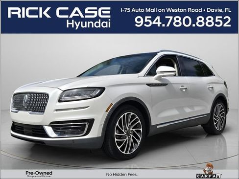 Used 2019 Lincoln Nautilus Reserve FWD image 1