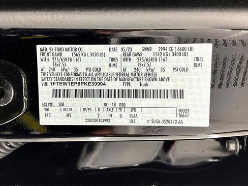 Used 2023 Ford F150 XLT w/ Equipment Group 302A High image 35