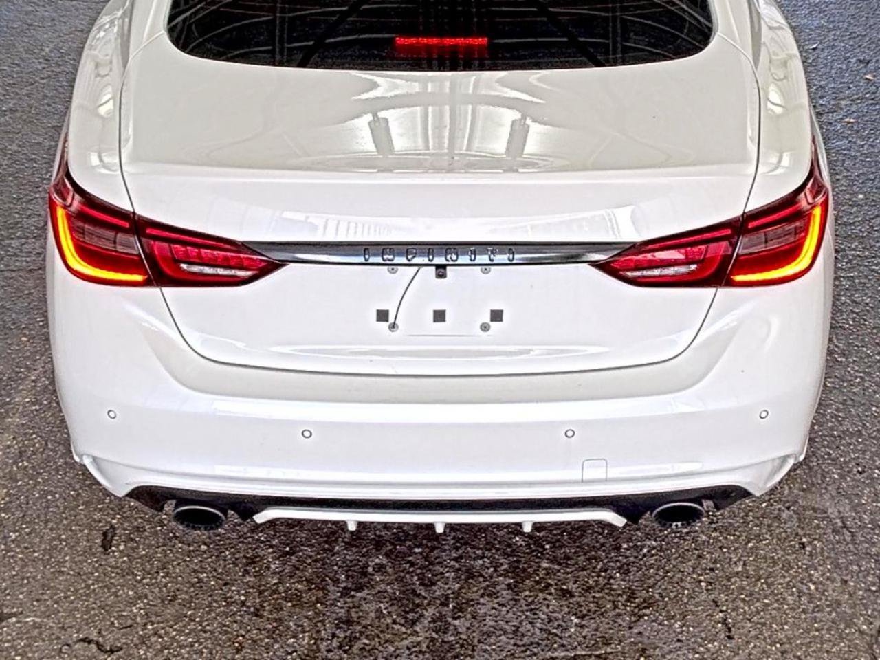 Used 2019 INFINITI Q50 Red Sport 400 w/ Sensory Package AWD/4WD image 9