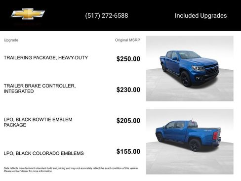 Used 2022 Chevrolet Colorado LT w/ Luxury Package AWD/4WD image 6