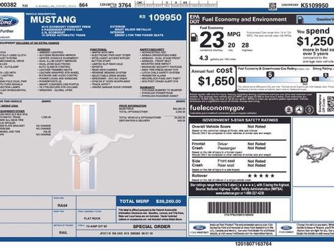 Used 2019 Ford Mustang Premium image 9