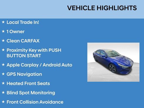 Used 2023 Hyundai Elantra SEL w/ Convenience Package image 2