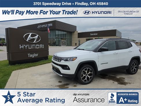 Used 2025 Jeep Compass Limited AWD/4WD image 1
