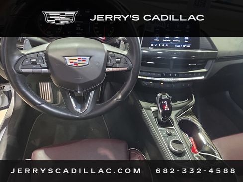 Used 2023 Cadillac CT4 V w/ Climate Package RWD image 9