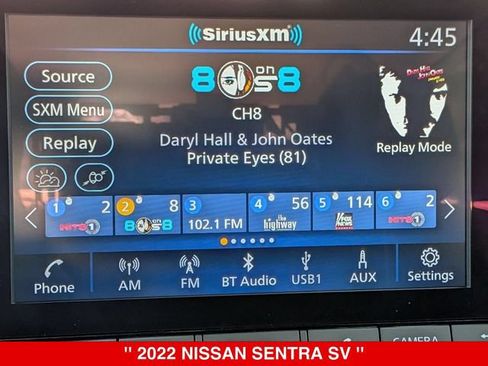 Certified 2022 Nissan Sentra SV w/ All-Weather Package FWD image 25