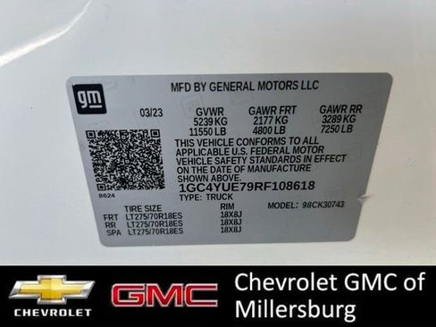 Used 2024 Chevrolet Silverado 3500 LTZ w/ LTZ Plus Package AWD/4WD image 30