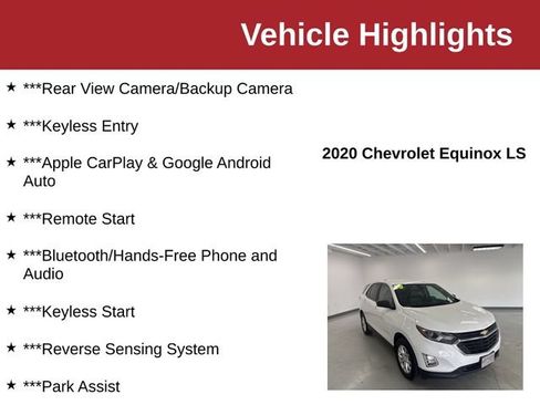 Used 2020 Chevrolet Equinox LS AWD/4WD image 10