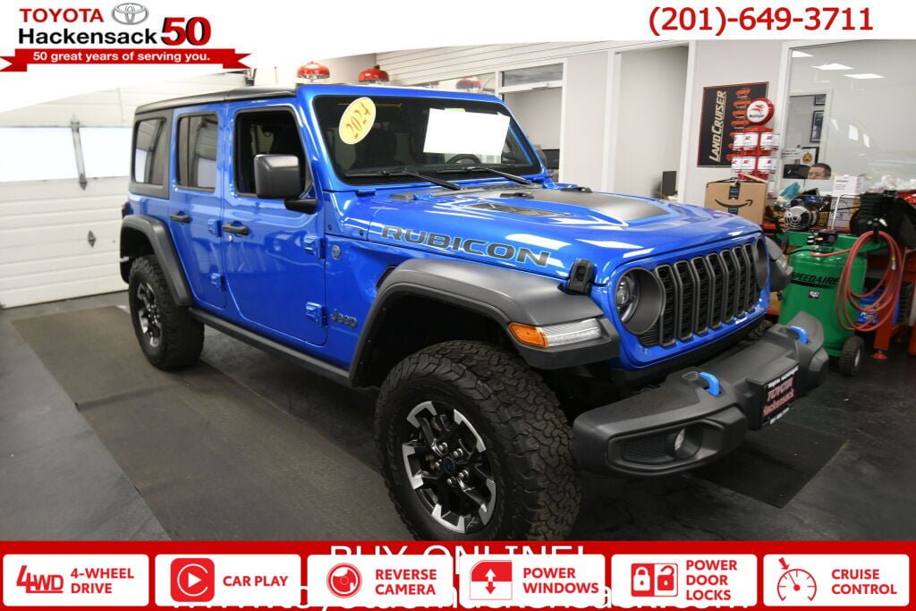 Used 2024 Jeep Wrangler Unlimited Rubicon 4xe AWD/4WD image 1
