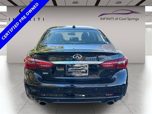 Certified 2023 INFINITI Q50 Luxe w/ Cargo Package image 6