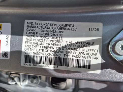 Used 2025 Honda Accord SE image 35