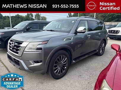 Used 2022 Nissan Armada Platinum w/ Captain's Chairs Package