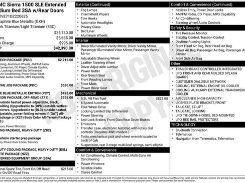 Used 2013 GMC Sierra 1500 SLE w/ Power Tech Package AWD/4WD image 2