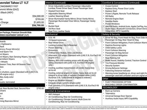 Used 2021 Chevrolet Tahoe LT image 7