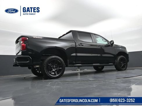 Used 2025 Chevrolet Silverado 1500 Custom Trail Boss w/ Turbomax Blackout Package AWD/4WD image 33