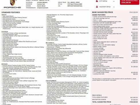 Used 2024 Porsche Taycan GTS image 6