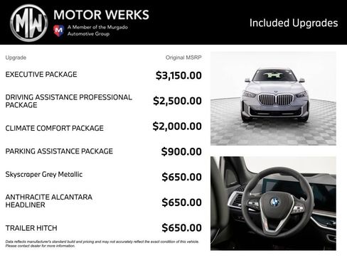 New 2026 BMW X5 xDrive50e w/ Executive Package image 4