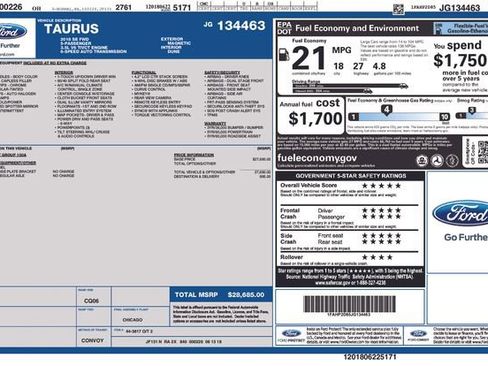 Used 2018 Ford Taurus SE image 29