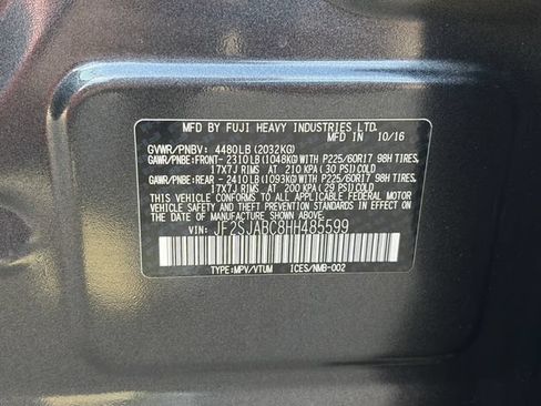 Used 2017 Subaru Forester 2.5i w/ Popular Package #2A AWD/4WD image 44