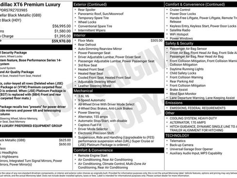 Certified 2024 Cadillac XT6 Premium Luxury image 14