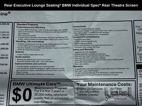 Used 2023 BMW 760i xDrive AWD/4WD image 46