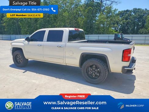 Used 2015 GMC Sierra 1500 SLT w/ SLT Crew Cab Value Package AWD/4WD image 3