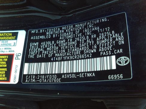 Used 2012 Toyota Camry LE image 26