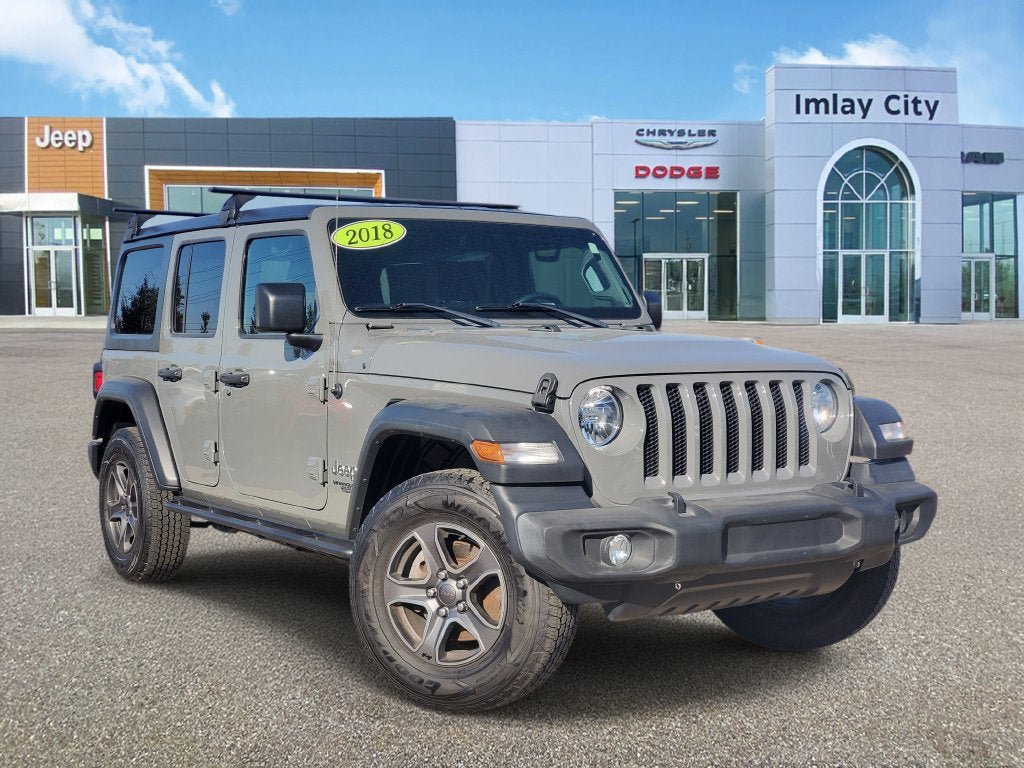 Used 2018 Jeep Wrangler Unlimited Sport S AWD/4WD 360° Tour