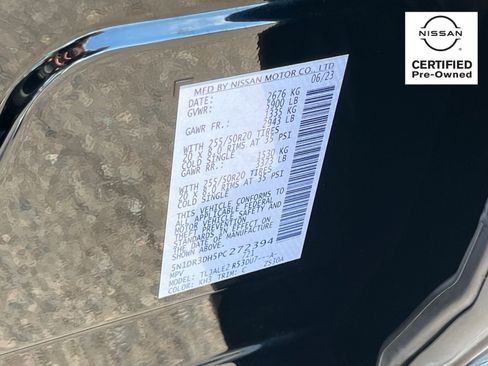 Certified 2023 Nissan Pathfinder Platinum FWD image 31