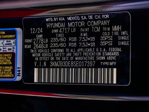 Certified 2025 Hyundai Tucson SEL FWD image 45