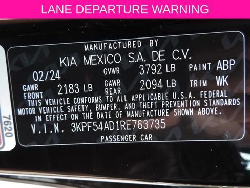 Used 2024 Kia Forte GT-Line w/ GT-Line Premium Package image 16